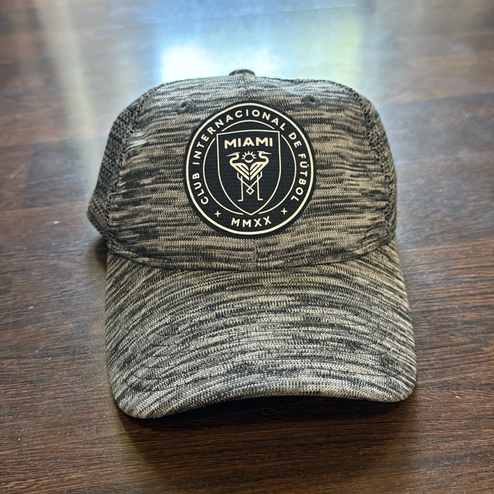 New Era Inter Miami CF Gray On Field Alternate 9FIFTY Adjustable Hat